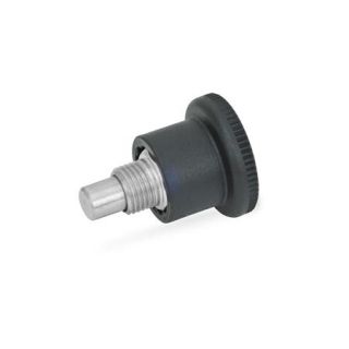 GN-822-Mini-indexing-plungers-covered-indexing-mechanism-NI-Stainless-steel-B-Without-rest-position