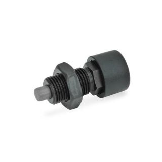 GN-514-Locking-Plungers-Steel-Plastic-Knob-with-Cardioid-Curve-Mechanism-AK-With-lock-nut