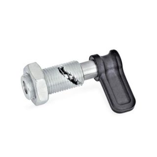 GN-712.1-Cam-action-indexing-plunger-Plunger-pin-retracted-RK-With-rest-position-with-lock-nut