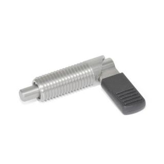 GN-721.6-Stainless-Steel-Cam-action-indexing-plungers-with-locking-function-LB-Left-hand-lock-with-plastic-cap