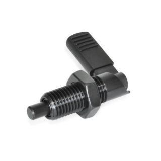 GN-721-Cam-action-indexing-plungers-Steel-without-locking-function-RBK-Right-hand-lock-with-plastic-cap-with-lock-nut