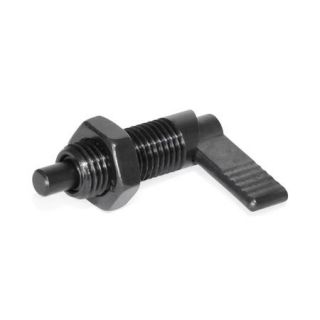 GN-721-Cam-action-indexing-plungers-Steel-without-locking-function-LAK-Left-hand-lock-with-lock-nut