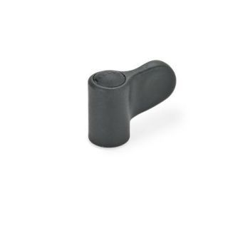 GN-635-Wing-nuts-Plastic-DSG-Black-gray-RAL-7021-matte-finish