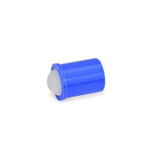 GN-614-Spring-plungers-press-on-type-with-ball-KD-Housing-plastic-ball-plastic-standard-spring-load