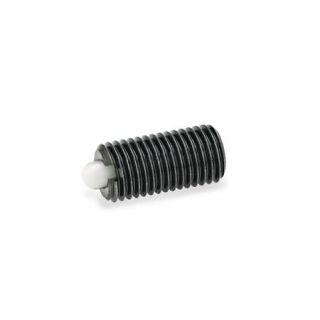 GN-616-Spring-plungers-with-bolt-Steel-Bolt-plastic-standard-spring-load