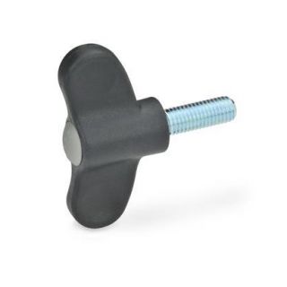 GN-633-Wing-screws-Plastic-DGR-Gray-RAL-7035-matte-finish