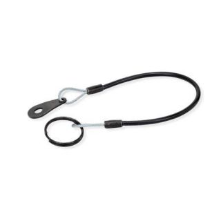 GN-111.2-Retaining-Cables-Stainless-Steel-with-Key-Rings-or-One-Key-Ring-and-One-Mounting-Tab-With-mounting-tab-and-key-ring-SW-Black