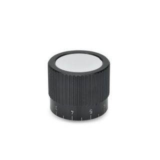 GN-726.1-Control-knobs-Aluminum-black-anodized-With-collet-With-scale-0...9-20-graduations