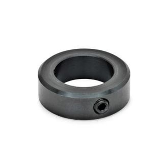 GN-705-Shaft-collars-blackened-Grub-screw-with-internal-hexagon-DIN-914