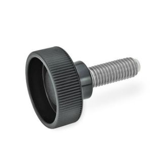 GN-421.10-Knurled-screws-with-brass-plastic-pivot-Plastic-Polyacetal-POM