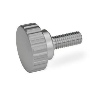 GN-535-Knurled-screws-Stainless-Steel-MT-Matte-shot-blasted-finish