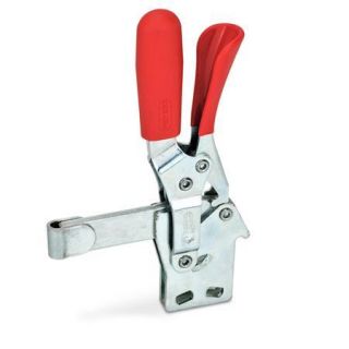 GN-810.4-Toggle-clamps-operating-lever-vertical-with-lock-mechanism-with-vertical-mounting-base-Solid-clamping-arm-with-clasp-for-welding