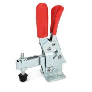 GN-810.3-Toggle-Clamps-Steel-Operating-Lever-Vertical-with-Lock-Mechanism-with-Horizontal-Mounting-Base-CL