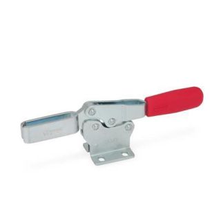 GN-820-Toggle-clamps-operating-lever-horizontal-with-horizontal-mounting-base-Forked-clamping-arm-with-two-flanged-washers