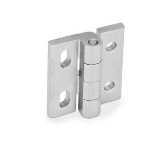 GN-235-Stainless-Steel-Hinges-adjustable-Stainless-steel-GS-Matte-shot-blasted-With-through-holes-vertically-adjustable