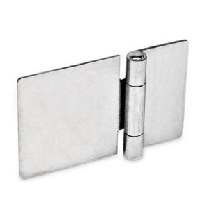 GN-136-Stainless-Steel-Sheet-metal-hinges-horizontally-elongated-Without-bores-Stainless-steel