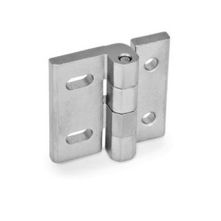 GN-235-Stainless-Steel-Hinges-adjustable-With-through-holes-horizontally-adjustable-Stainless-steel-GS-Matte-shot-blasted