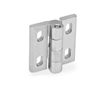 GN-235-Stainless-Steel-Hinges-adjustable-GS-Matte-shot-blasted-Stainless-steel-Vertically-adjustable