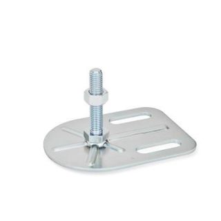 GN-42-Leveling-Feet-with-Fixing-Lug-Steel-Zinc-Plated-Rectangular-Shape-SK-G0