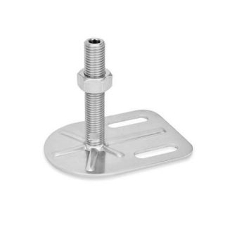 GN-43-Stainless-Steel-Levelling-feet-with-fixing-lug-rectangular-shape-UK-G0