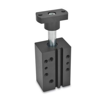 GN-875-Swing-clamps-pneumatic-in-block-version-Adapter-flange