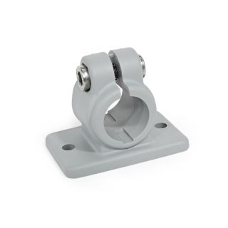 GN-146.9-Flanged-Connector-Clamps-Plastic-GR-Gray-RAL-7040-matt-finish