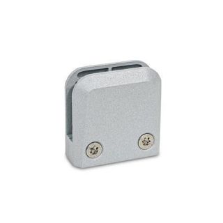 GN-939-Panel-Support-Clamps-Zinc-Die-Casting-for-Glass-and-Plastic-Panels-Surface-clamp-with-securing-pin-SR-Silver-RAL-9006-textured-finish