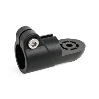 GN-276.9-Swivel-Clamp-Connectors-Plastic-Without-centring-step-smooth-SW-Black-RAL-9005-matte-finish