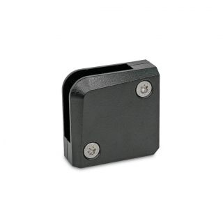 GN-939-Panel-Support-Clamps-Zinc-Die-Casting-for-Glass-and-Plastic-Panels-Corner-clamp-SW-Black-RAL-9005-textured-finish