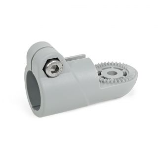 GN-276.9-Swivel-Clamp-Connectors-Plastic-With-external-serration-GR-Gray-RAL-7040-matt-finish