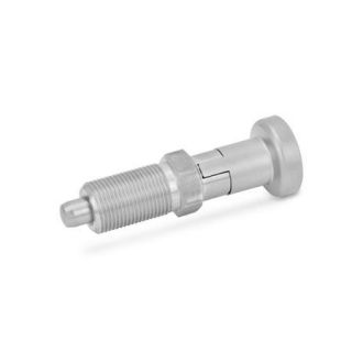 GN-617.1-Stainless-Steel-Indexing-plungers-Without-lock-nut-with-stainless-steel-knob-Stainless-steel