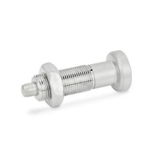 GN-613-Stainless-Steel-Indexing-plungers-With-lock-nut-with-stainless-steel-knob-Stainless-steel