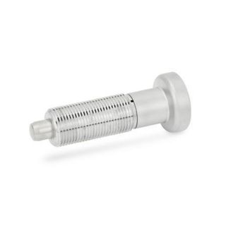 GN-613-Stainless-Steel-Indexing-plungers-Without-lock-nut-with-stainless-steel-knob-Stainless-steel