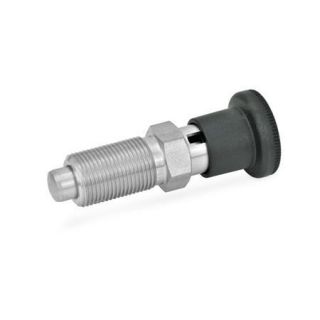 GN-817-Stainless-Steel-Indexing-plungers-Plastic-knob-Stainless-steel-With-rest-position-without-lock-nut