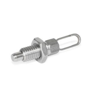 GN-717-Stainless-Steel-Indexing-plungers-with-lifting-ring-with-wire-loop-without-rest-position-With-wire-loop-with-locknut-Stainless-steel