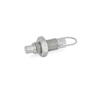 GN-413-Stainless-Steel-Indexing-plungers-with-rest-position-with-lock-nut-Stainless-steel