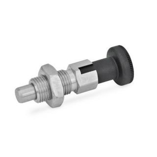 GN-717-Indexing-plungers-Stainless-Steel-with-knob-with-and-without-rest-position-With-rest-position-with-lock-nut-Stainless-steel