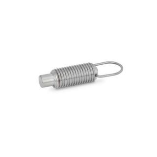 GN-413-Stainless-Steel-Indexing-plungers-Stainless-steel-without-rest-position-without-lock-nut