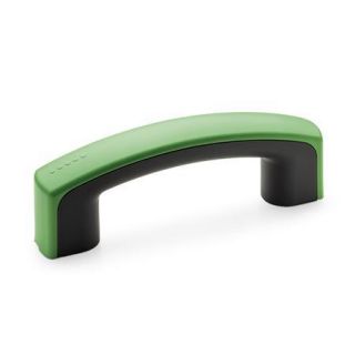 GN-629-Cabinet-U-Handles-Plastic-with-Cover-Cap-DGN-Green-RAL-6017-matte-finish