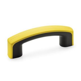 GN-629-Cabinet-U-Handles-Plastic-with-Cover-Cap-DGB-Yellow-RAL-1021-matte-finish